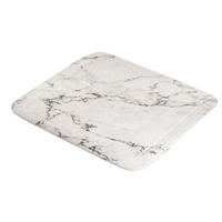 PODLOŽKA DO SPRCHY - antracitová, Design, plast (55/55cm) - Kleine Wolke
