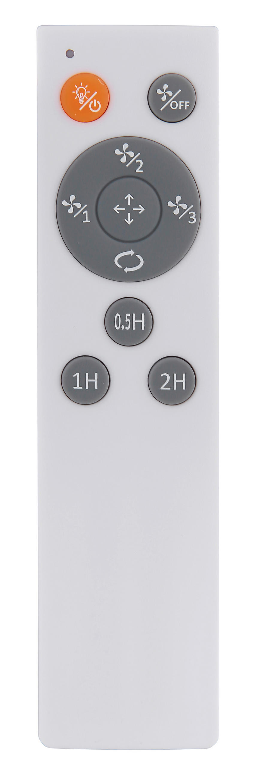 DECKENVENTILATOR  42/15 cm    - Hellgrau/Schwarz, Basics, Kunststoff/Metall (42/15cm) - Globo