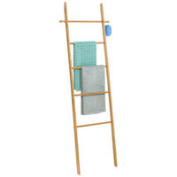 HANDTUCHLEITER - Braun, Basics, Holz (57/170/4cm) - Wenko