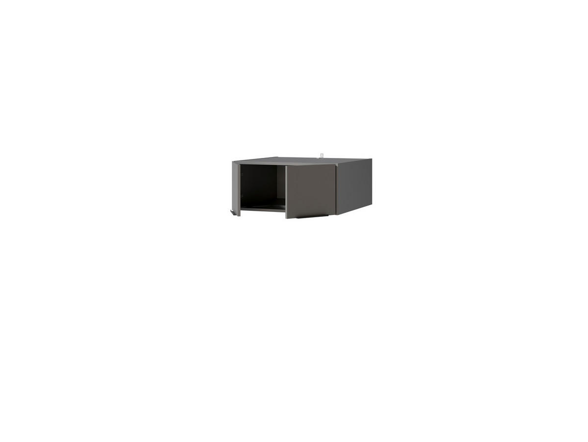 WASCHMASCHINENSCHRANK 70/220/68 cm  in Grau  - Schwarz/Grau, Basics, Holzwerkstoff/Kunststoff (70/220/68cm) - MID.YOU