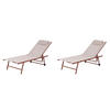 DREIBEINLIEGE 55/97/185 cm  - Terracotta, Basics, Textil/Metall (55/97/185cm)