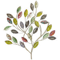 WANDDEKO  - Multicolor, Trend, Metall (61/3,5/65,7cm) - Ambia Home
