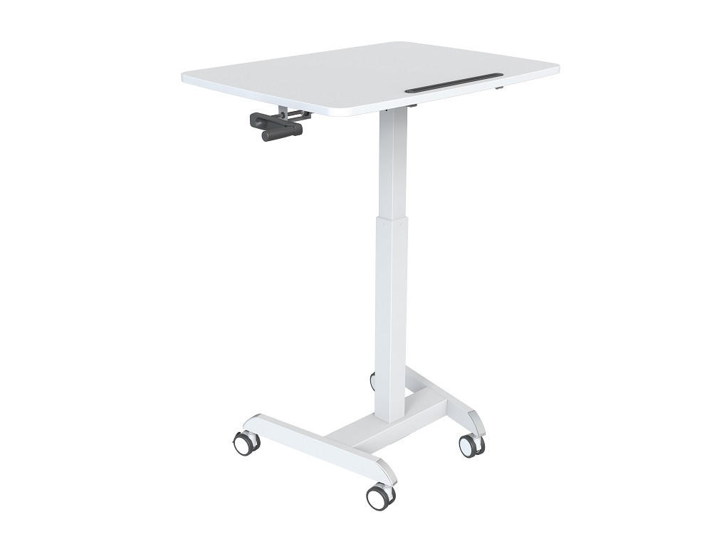 LAPTOPTISCH Weiß  - Weiß, Design, Holzwerkstoff/Kunststoff (80/60/80-130cm) - Boxxx