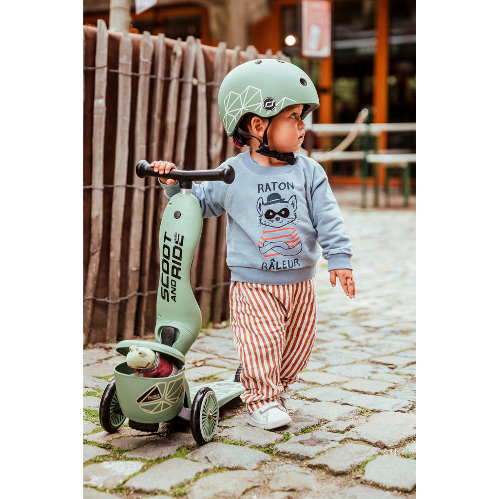 Thumbnail - Scoot and Ride Kinderscooter Highwaykick 1, Metall, Kunststoff, 24x37x55 cm, höhenverstellbarer Lenker, weicher Sitz, An...