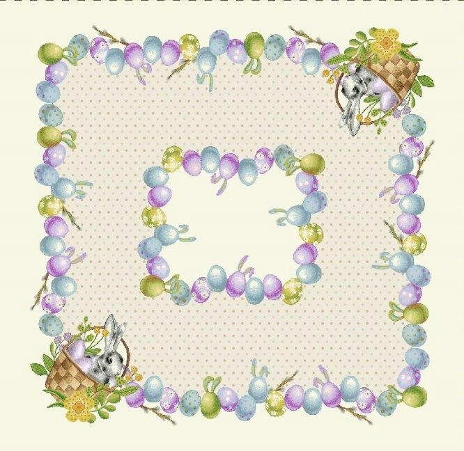 ASZTALTERÍTŐ   - bézs, Basics, textil (90/90cm)