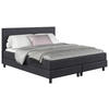 BOXBETT 140/200 cm  in Dunkelblau  - Schwarz/Dunkelblau, Modern, Holz/Holzwerkstoff (140/200cm) - MID.YOU
