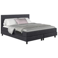 BOXBETT 140/200 cm  in Dunkelblau  - Schwarz/Dunkelblau, Modern, Holz/Holzwerkstoff (140/200cm) - MID.YOU