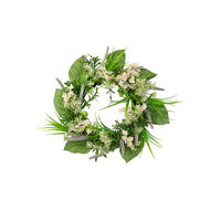 KUNSTBLUME  - Weiß/Grün, Basics (39cm)