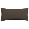 KOPFKISSENBEZUG WOVEN SATIN 40/80 cm  - Dunkelbraun, Basics, Textil (40/80cm) - Schlafgut
