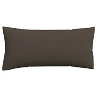 KOPFKISSENBEZUG WOVEN SATIN 40/80 cm  - Dunkelbraun, Basics, Textil (40/80cm) - Schlafgut