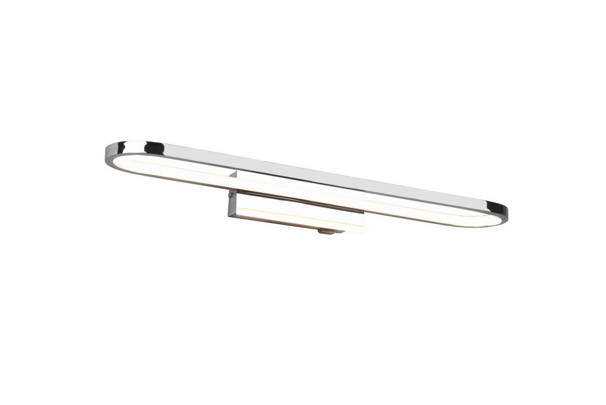 BADEZIMMER-WANDLEUCHTE - Chromfarben, Basics, Metall (60/15/8cm)