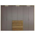 DREHTÜRENSCHRANK in teilmassiv Wildeiche Eichefarben, Fango - Chromfarben/Fango, KONVENTIONELL, Holz/Holzwerkstoff (300/223/61cm) - Dieter Knoll DREHTÜRENSCHRANK in teilmassiv Wildeiche Eichefarben, Fango - Chromfarben/Fango, KONVENTIONELL, Holz/Holzwerkstoff (300/223/61cm) - Dieter Knoll