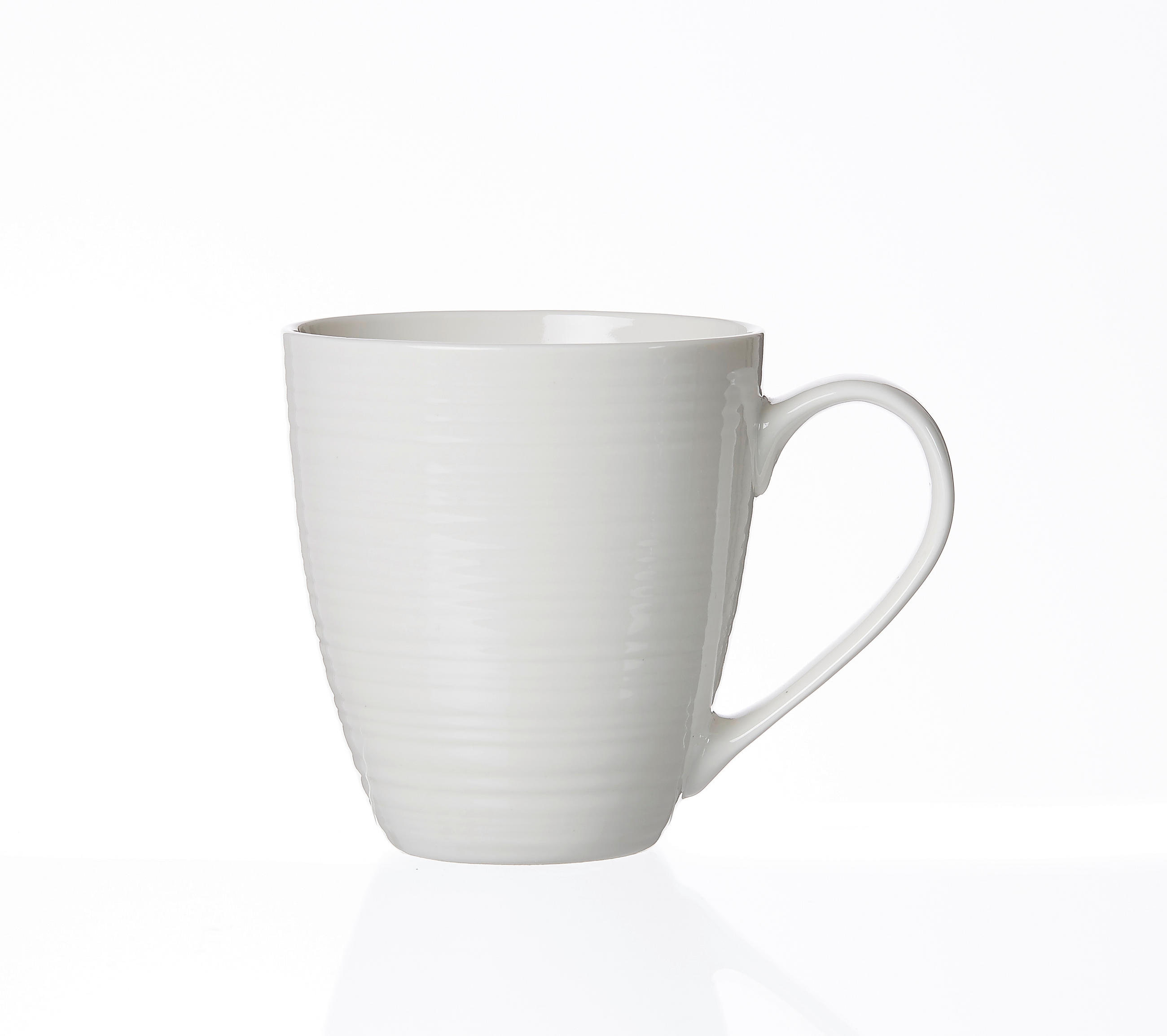 JUMBOTASSE Suomi 600 ml  - Creme/Weiß, Basics, Keramik (14/10/11cm) - Ritzenhoff Breker