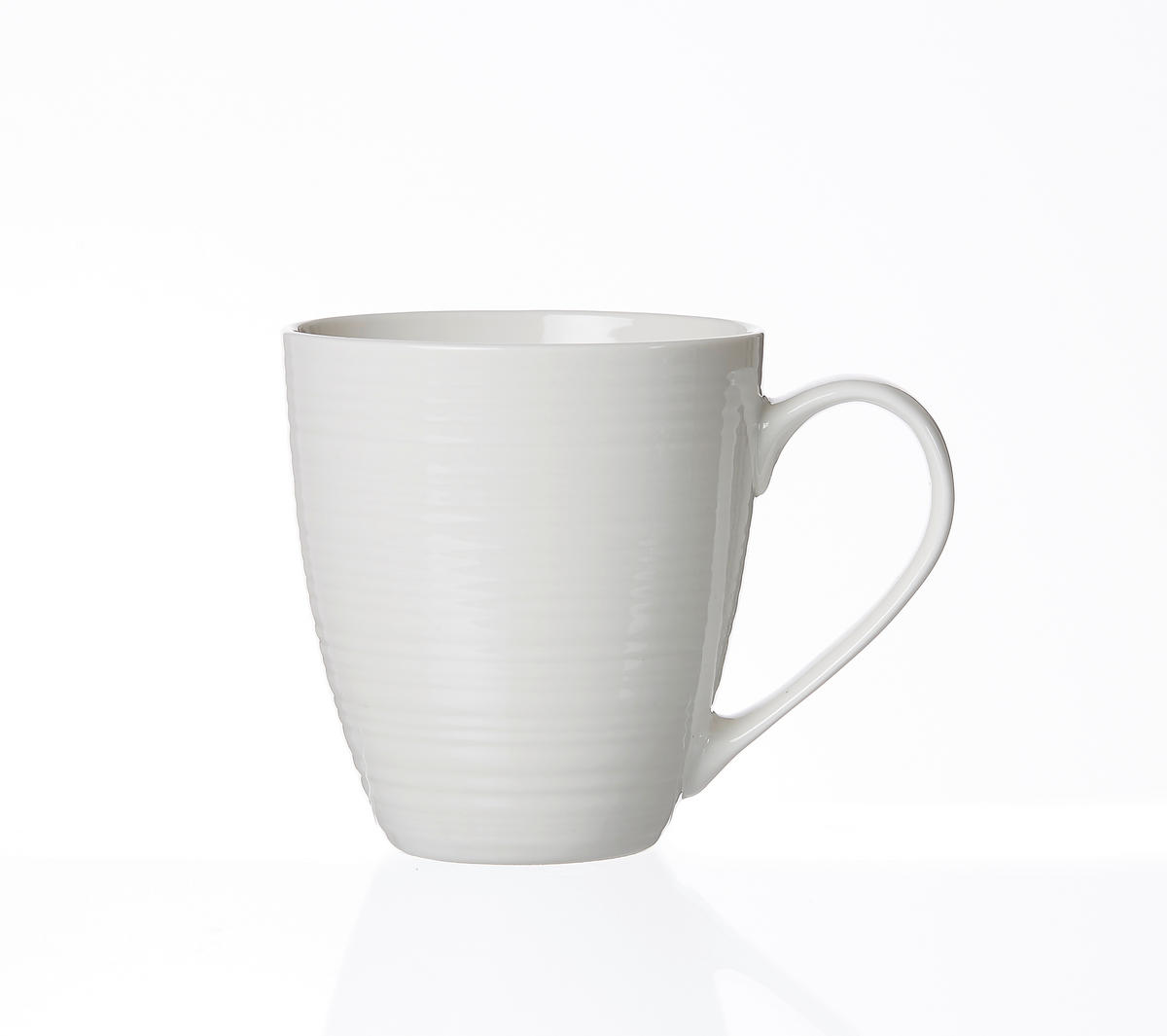 JUMBOTASSE Suomi 600 ml  - Creme/Weiß, Basics, Keramik (14/10/11cm) - Ritzenhoff Breker