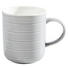 HRNEK NA KÁVU, porcelán - šedá/bílá, Design, keramika (0,35l) - Novel HRNEK NA KÁVU, porcelán - šedá/bílá, Design, keramika (0,35l) - Novel