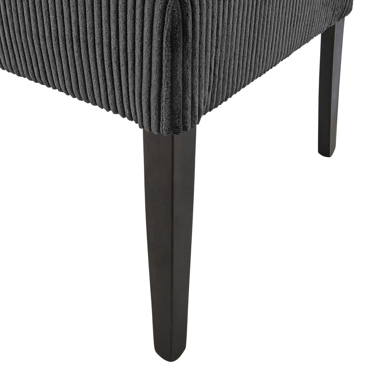 STUHL in Holz, Textil Grau  - Wengefarben/Grau, MODERN, Holz/Textil (48/95/62cm)