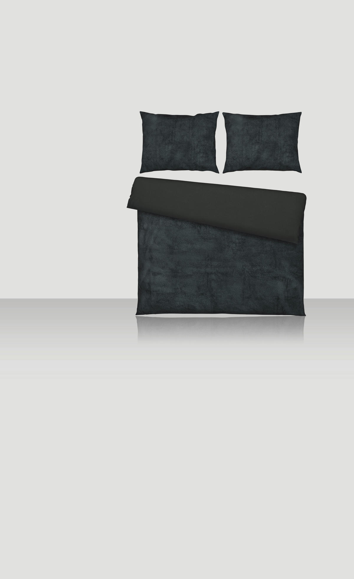 POSTELJINA TEDDY  - antracit, Basics, tekstil (240/220cm) - Esposa