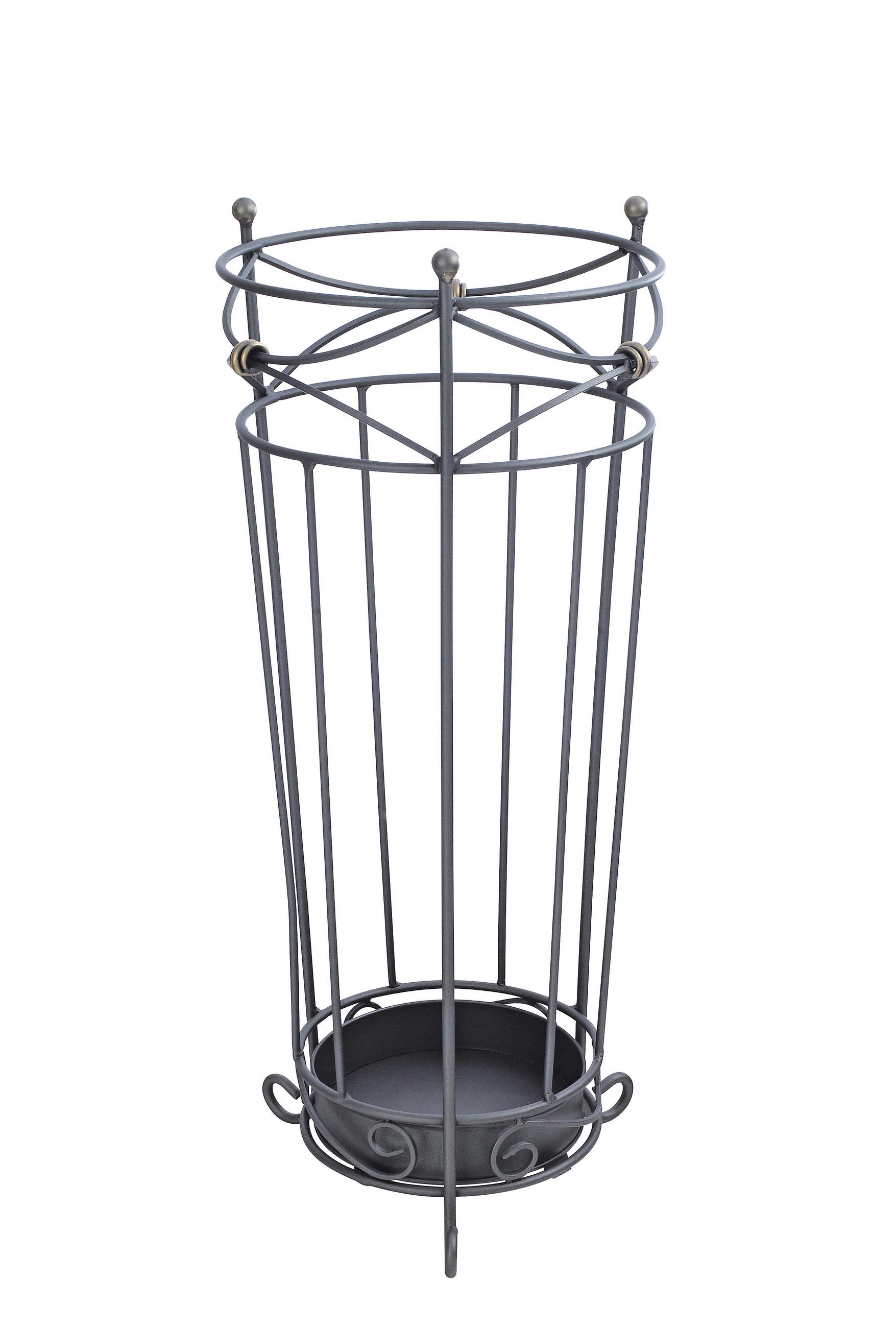 SCHIRMSTÄNDER Metall Anthrazit  - Anthrazit, KONVENTIONELL, Metall (24/55cm)