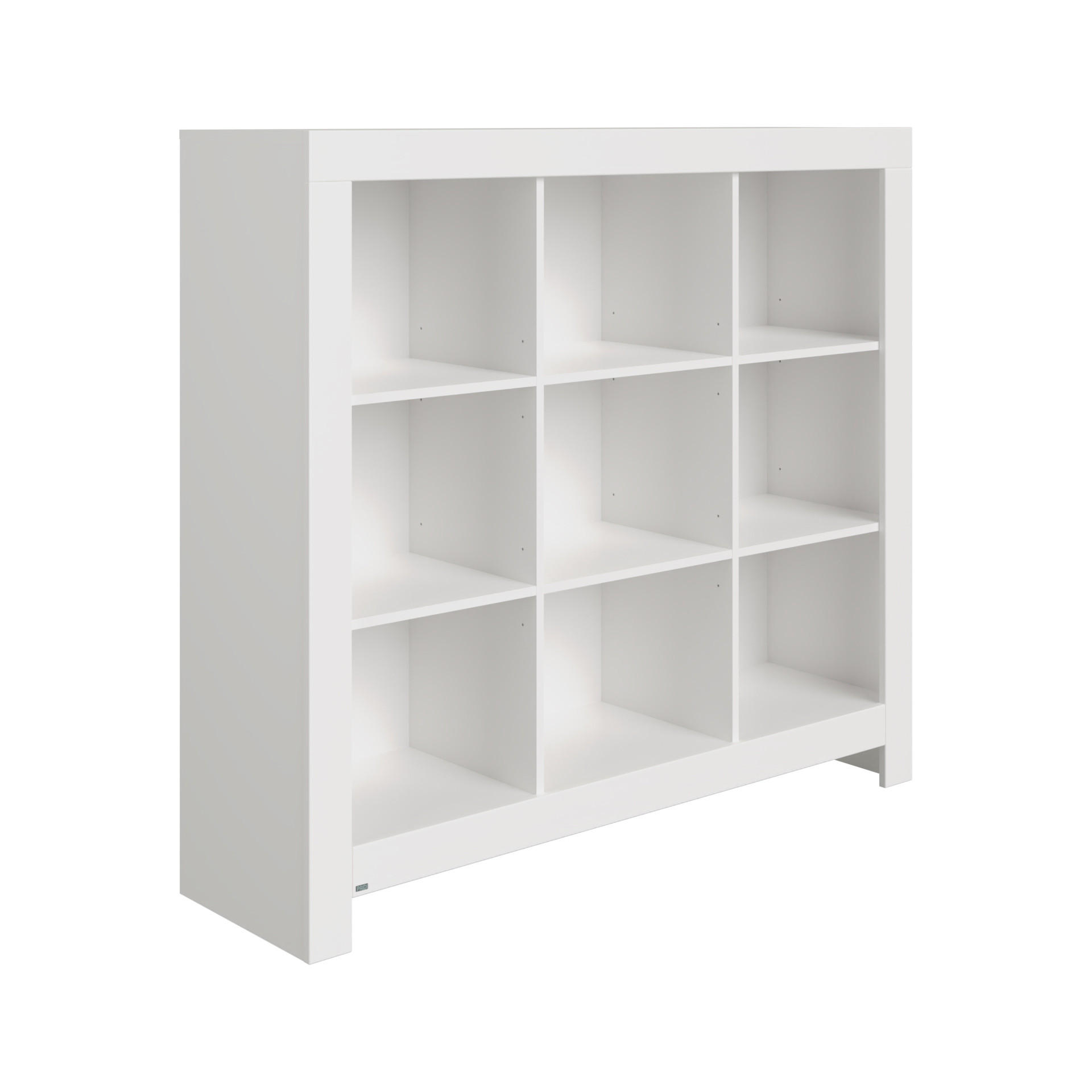 REGAL Recyclingholz Weiß - Weiß, Design, Holzwerkstoff (141,2/128,1/39,3cm) - Paidi