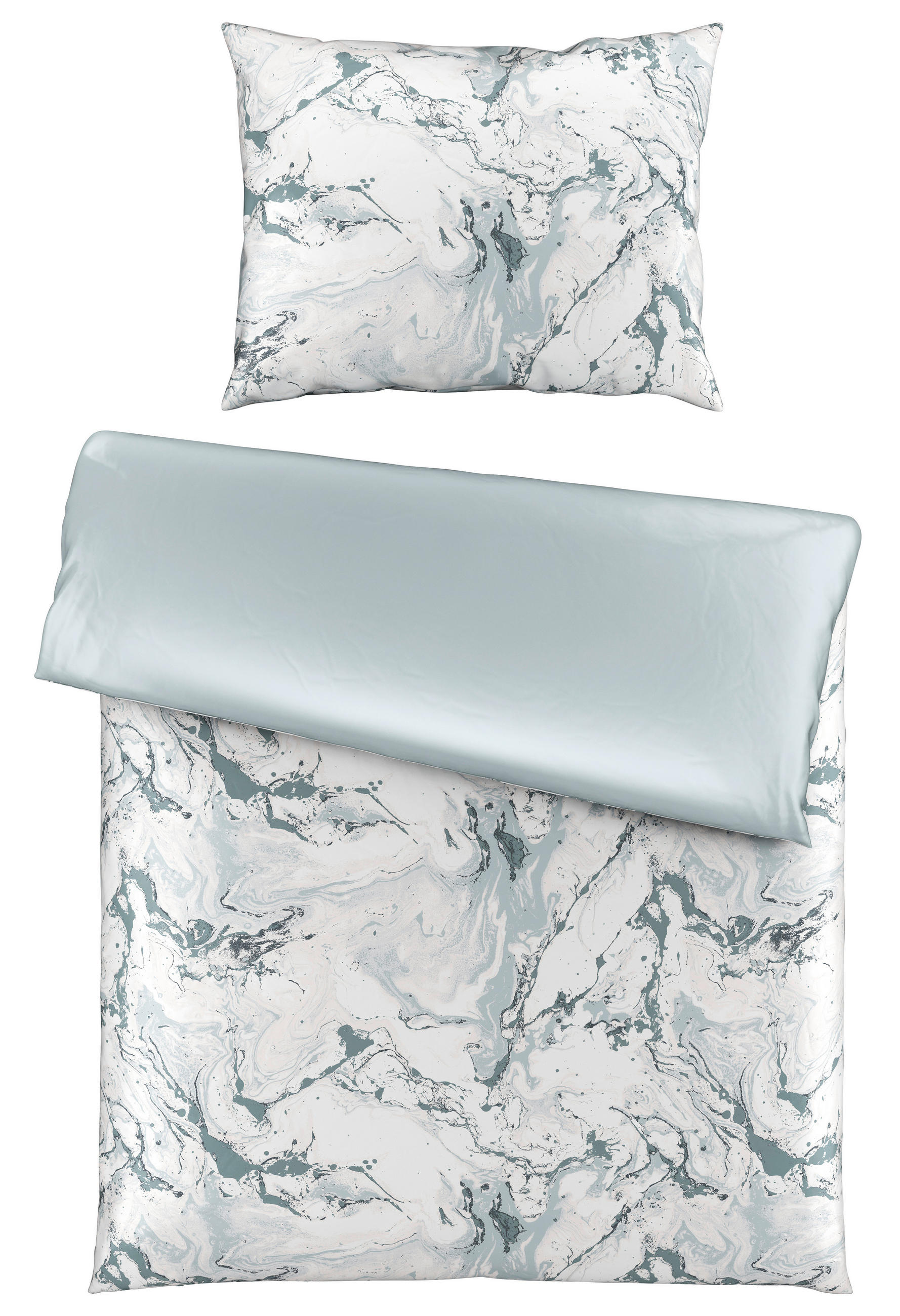 Novel OBOJSTRANNÁ POSTEĽNÁ BIELIZEŇ, satén, biela, 140/200 cm