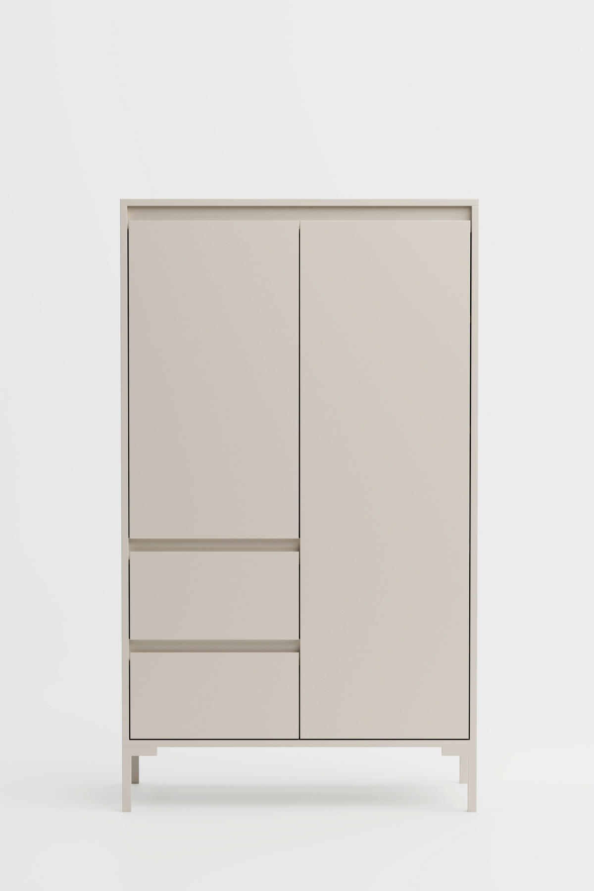 HIGHBOARD 81/139/40 cm  - Kaschmir, Design, Holzwerkstoff/Metall (81/139/40cm) - MID.YOU