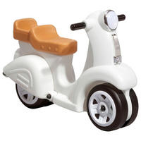 LAUFRAD RIDE ALONG 420700 - Weiss/Braun, Konventionell, Kunststoff (50,8cm)