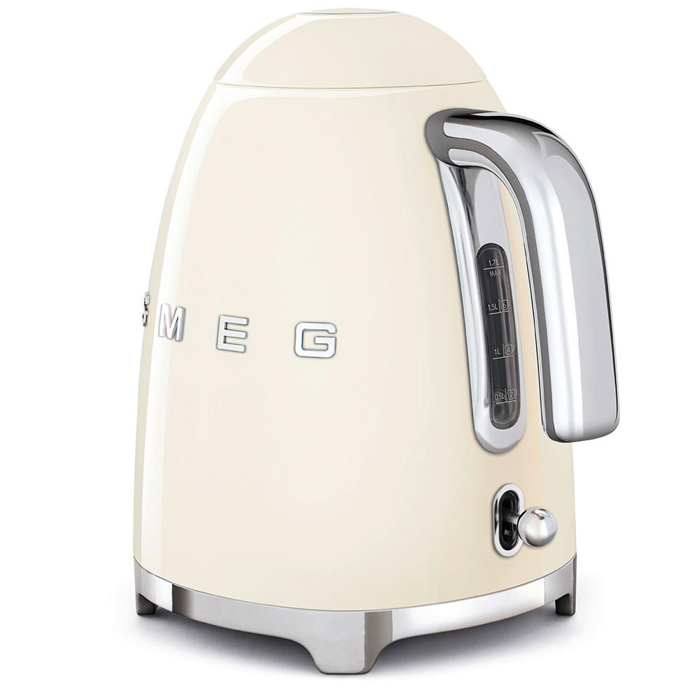 KUHALO ZA VODU - krem, Basics, metal (22.3/24.8/17.1cm) - SMEG