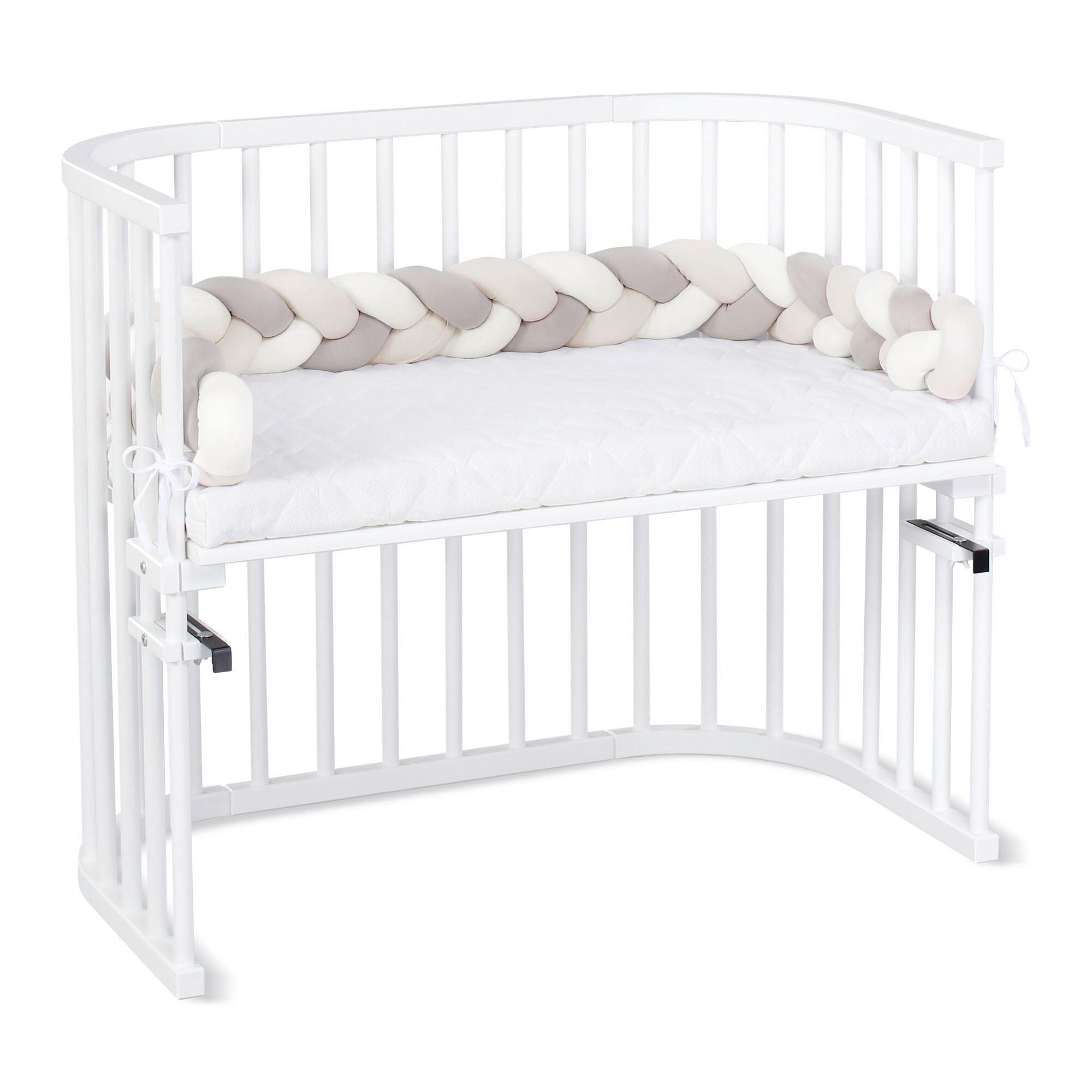 NESTCHENSCHLANGE  180/9/9 cm   - Beige/Creme, Basics, Textil (180/9/9cm) - Babybay