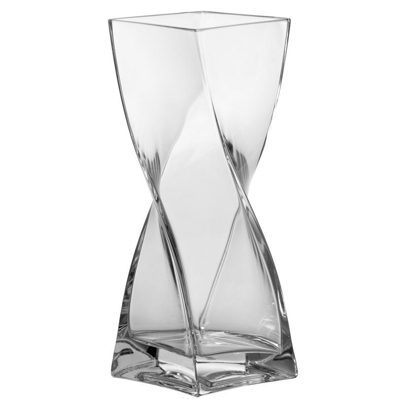 VASE Swirl  - Klar, Basics, Glas (30cm) - Leonardo