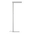 LED-STEHLEUCHTE 61/28/195 cm    - Klar/Chromfarben, KONVENTIONELL, Kunststoff/Metall (61/28/195cm) - Novel