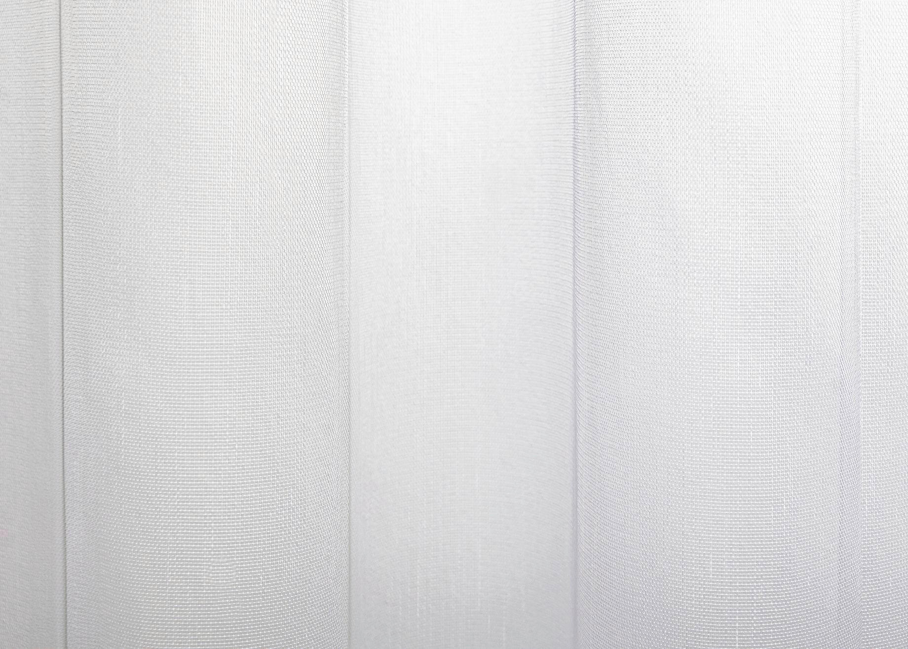 MATERIJAL ZA ZAVESE bela - bela, Osnovno, tekstil (290cm)