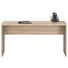 JUGENDSCHREIBTISCH Sonoma Eiche - Sonoma Eiche, Design, Holzwerkstoff (145/72/68cm) - Moderano