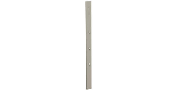 GARDEROBE 4-teilig in 200/185/22 cm - Taupe, Design, Glas/Holzwerkstoff (200/185/22cm) - Moderano