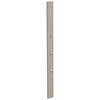 PANNEAU DE GARDE-ROBE  in 10/165/3 cm  - Taupe, Design, Holzwerkstoff/Metall (10/165/3cm) - Moderano