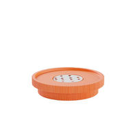 SZAPPANTARTÓ fém, műanyag  - sötétnarancs, Basics, műanyag/fém (12,1/2,7/12,1cm) - Sadena