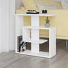 BEISTELLTISCH Weiß  - Weiß, Design, Holzwerkstoff (55/20/57cm) - Livetastic