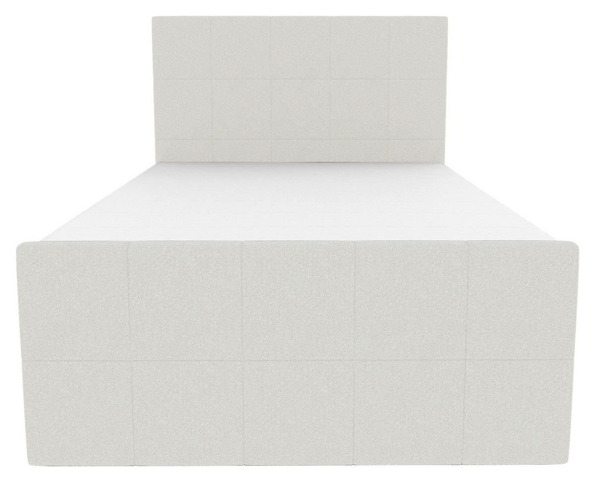 BOXBETT 100/200 cm  in Creme  - Creme, KONVENTIONELL, Kunststoff/Textil (100/200cm) - Boxxx
