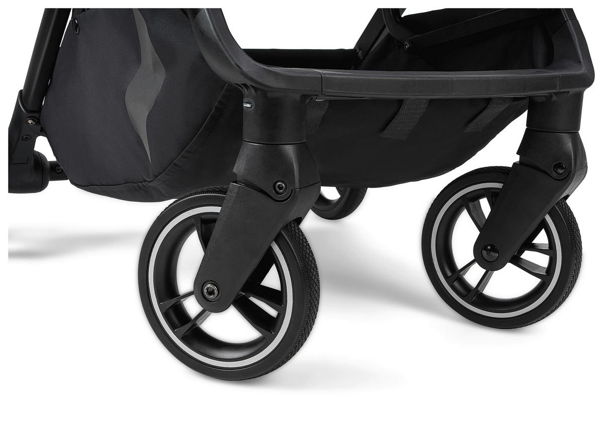 BUGGY Boogy 2 Coal  - Schwarz, Basics, Textil/Metall (51/105/84,5cm) - Osann