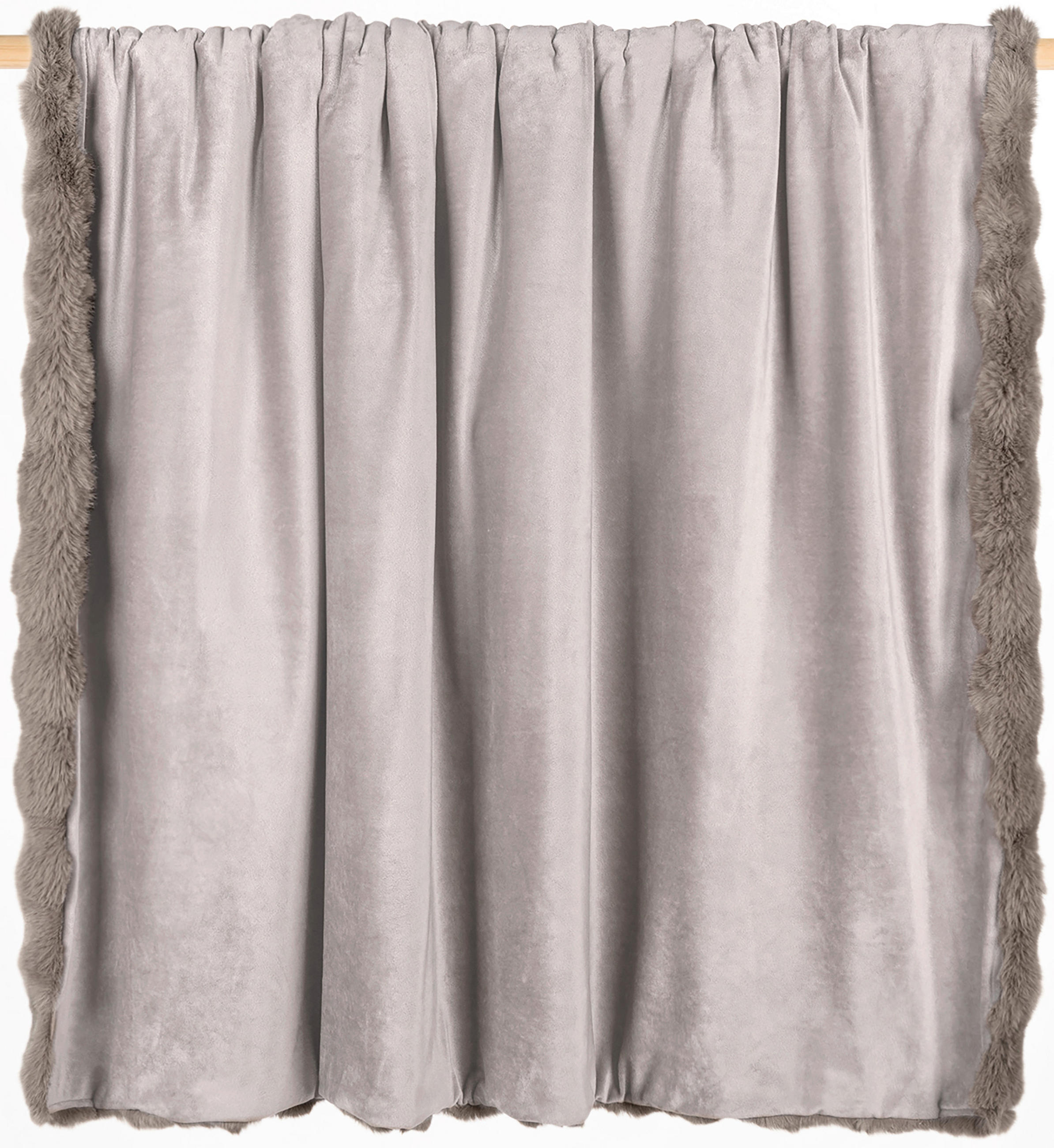 KUSCHELDECKE 140/160 cm  - Braun, KONVENTIONELL, Textil (140/160cm) - Ambia Home