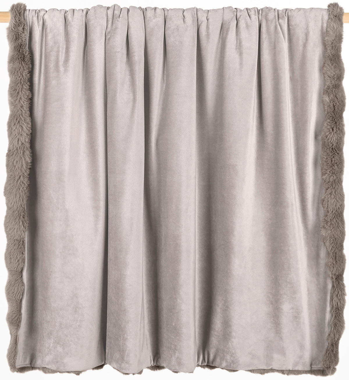 KUSCHELDECKE 140/160 cm  - Braun, KONVENTIONELL, Textil (140/160cm) - Ambia Home