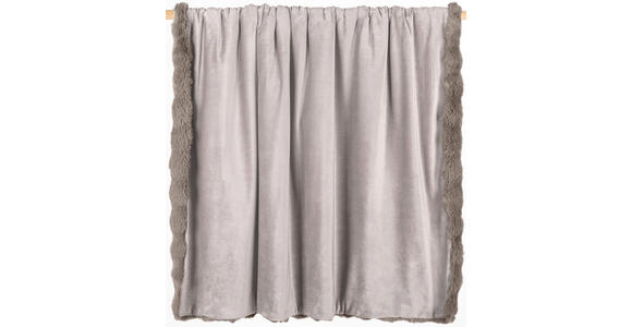 KUSCHELDECKE 140/160 cm - Braun, KONVENTIONELL, Textil (140/160cm) - Ambia Home