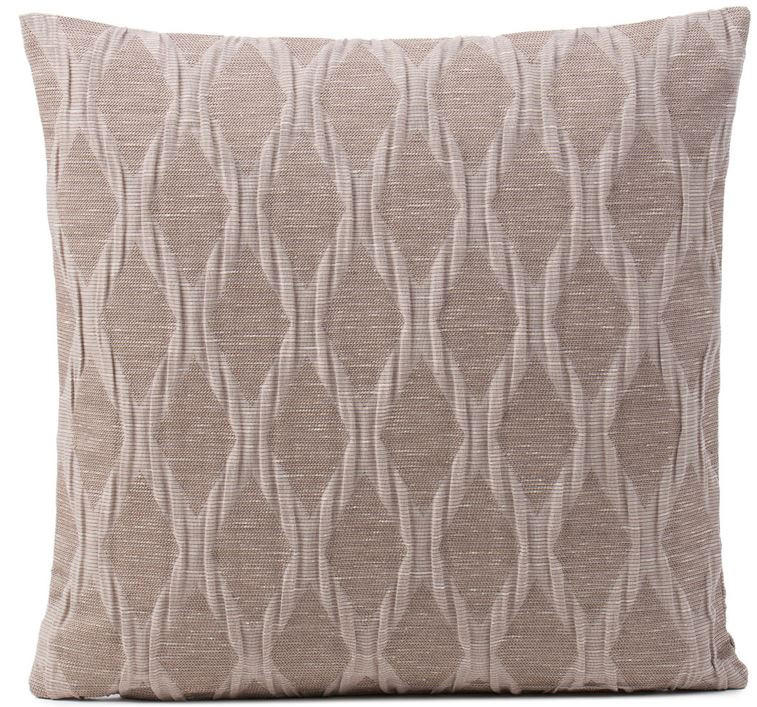 POTAH NA POLŠTÁŘ  50/50 cm - šedohnědá, Design, textil (50/50cm) - Novel