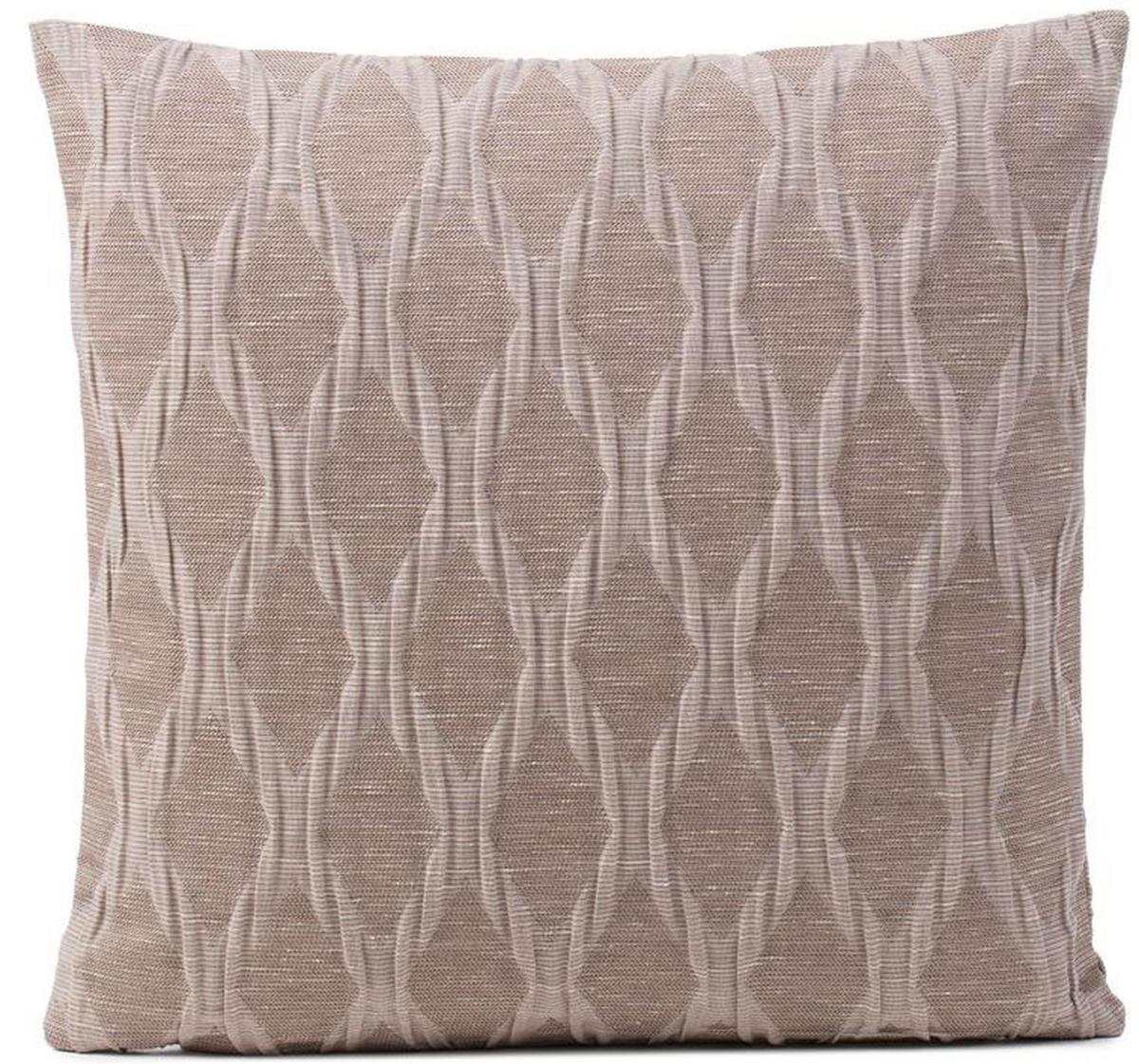 POŤAH NA VANKÚŠ  50/50 cm - taupe, Design, textil (50/50cm) - Novel
