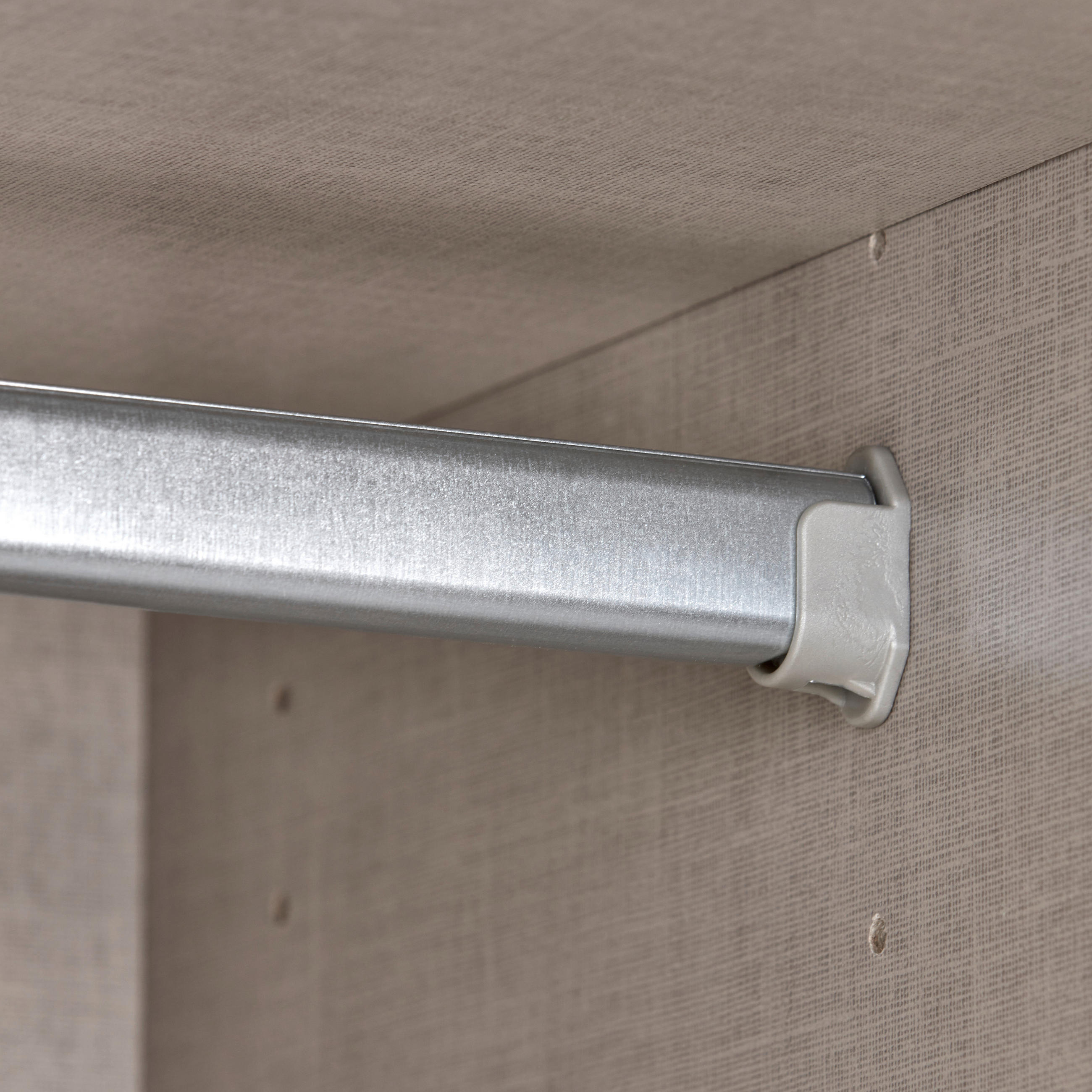 GARDEROB MED GÅNGJÄRNSDÖRRAR  - grå/ek Artisan, Modern, metall/trämaterial (136/197/54cm) - Rauch Möbel