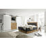 BOXSPRINGBETT 180/200 cm INKL. Matratze - Eichefarben/Braun, Design, Holz/Textil (180/200cm) - Hasena