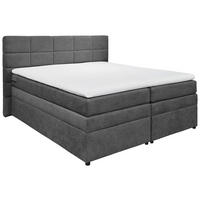BOXSPRINGBETT 180/200 cm  in Schlammfarben  - Schlammfarben, Konventionell, Kunststoff (180/200cm) - MID.YOU
