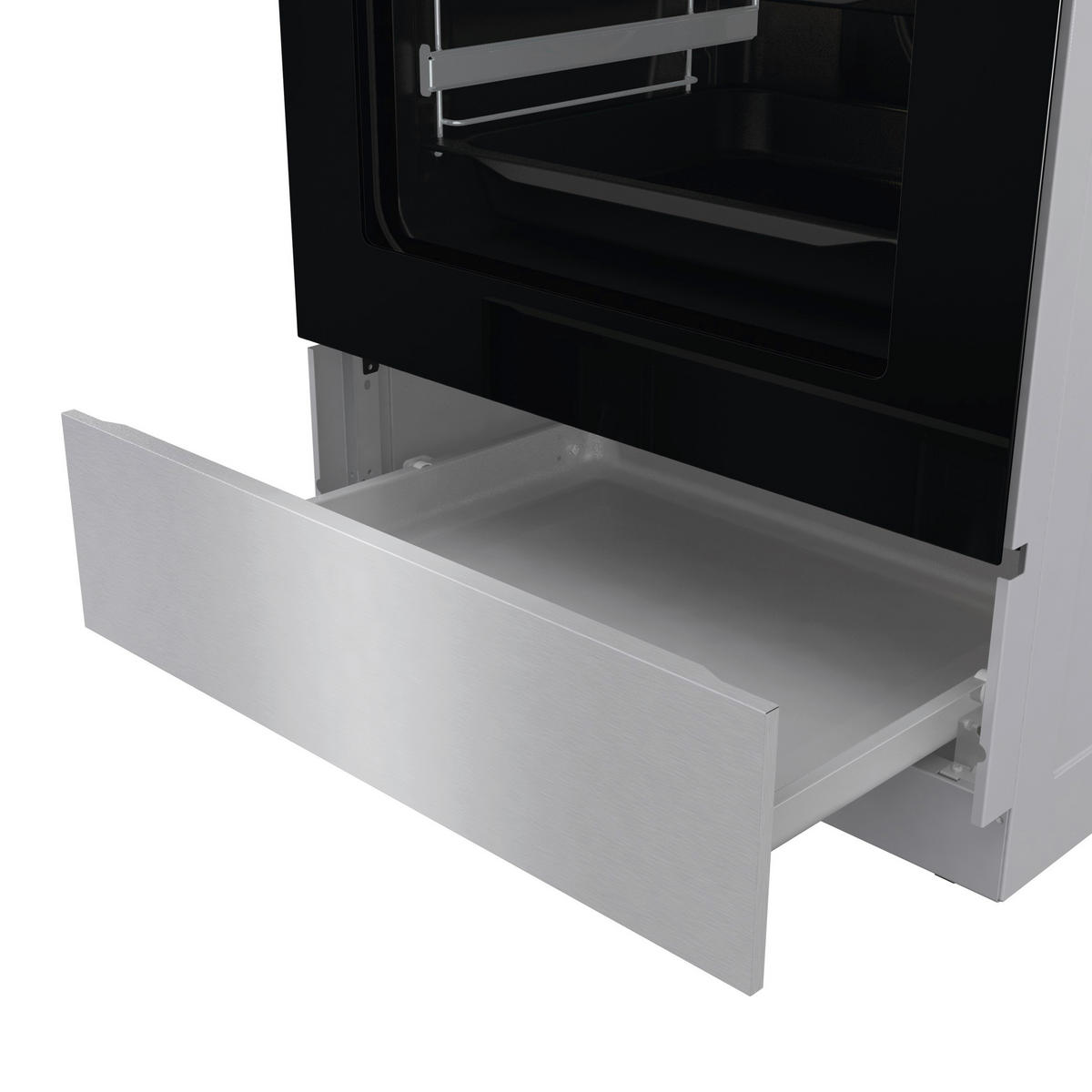 HERD GECS6C70XPA  - Edelstahlfarben/Schwarz, Trend, Glas/Metall (60/85/60cm) - Gorenje