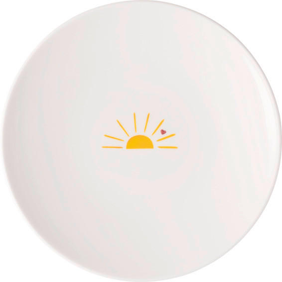 FRÜHSTÜCKSTELLER Weiß With Love  - Weiß, LIFESTYLE, Keramik (21/2,5cm) - Villeroy & Boch