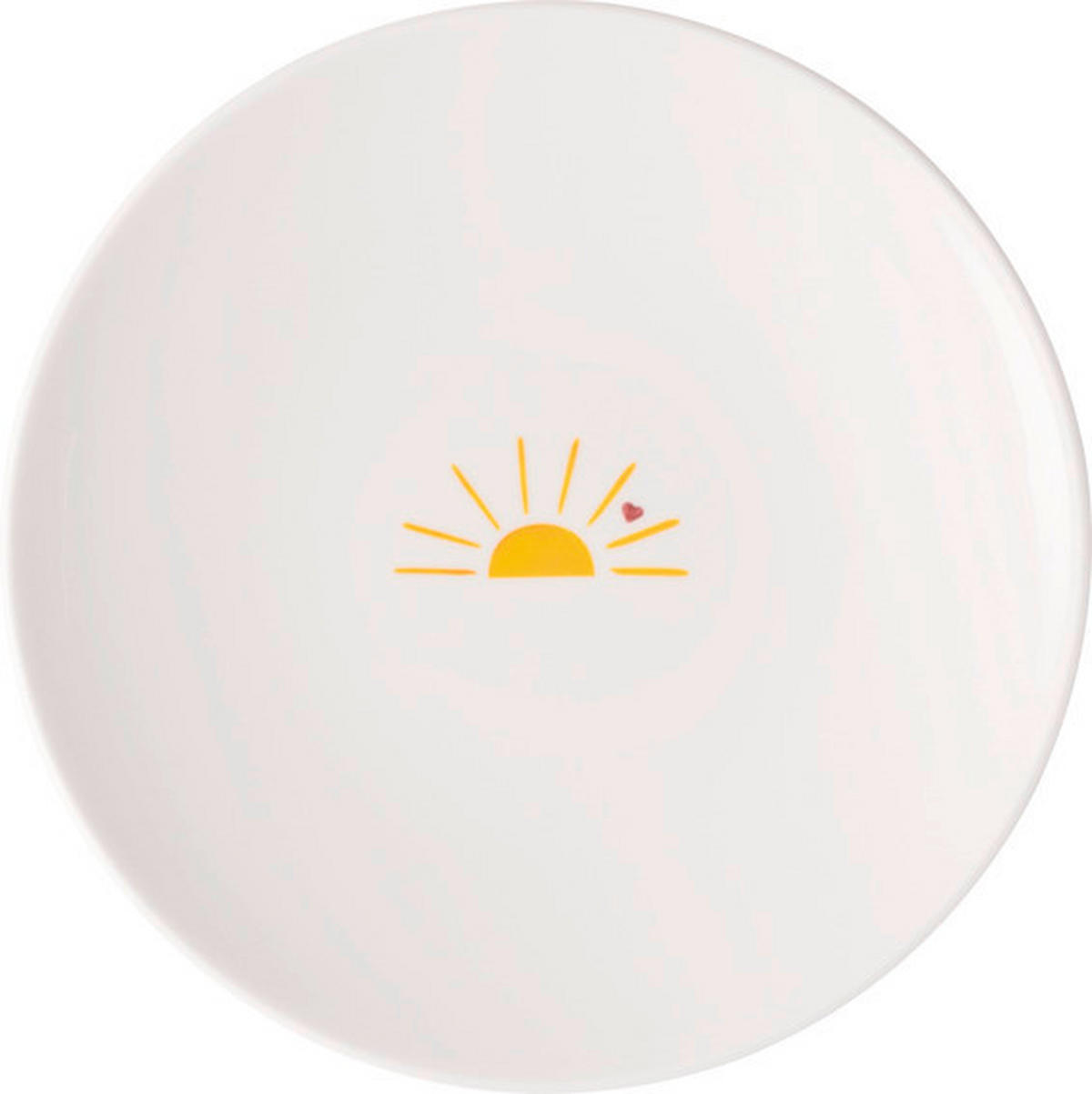 FRÜHSTÜCKSTELLER Weiß With Love  - Weiß, LIFESTYLE, Keramik (21/2,5cm) - Villeroy & Boch