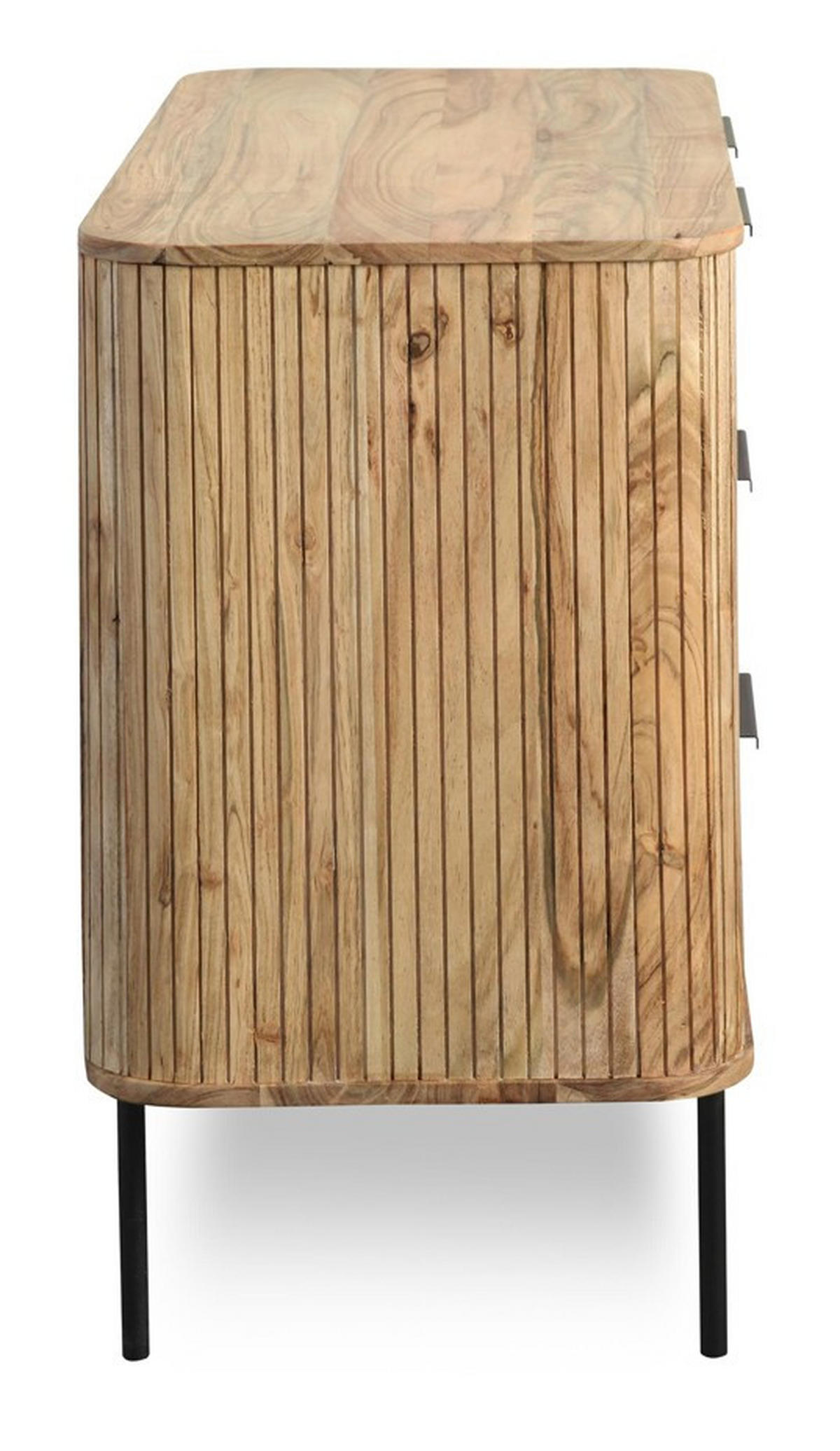 KOMMODE  in 103/80/45 cm  - Grau, KONVENTIONELL, Holz/Metall (103/80/45cm) - Livetastic